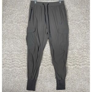 ASRV Tetra Lite Cargo Joggers Men's Small Gray High Rib Performance Pants